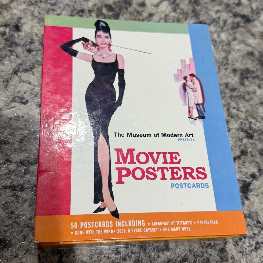 MOMA Museum of Modern Art NYC 50 Movie Posters Postcards Classic Film Hollywood